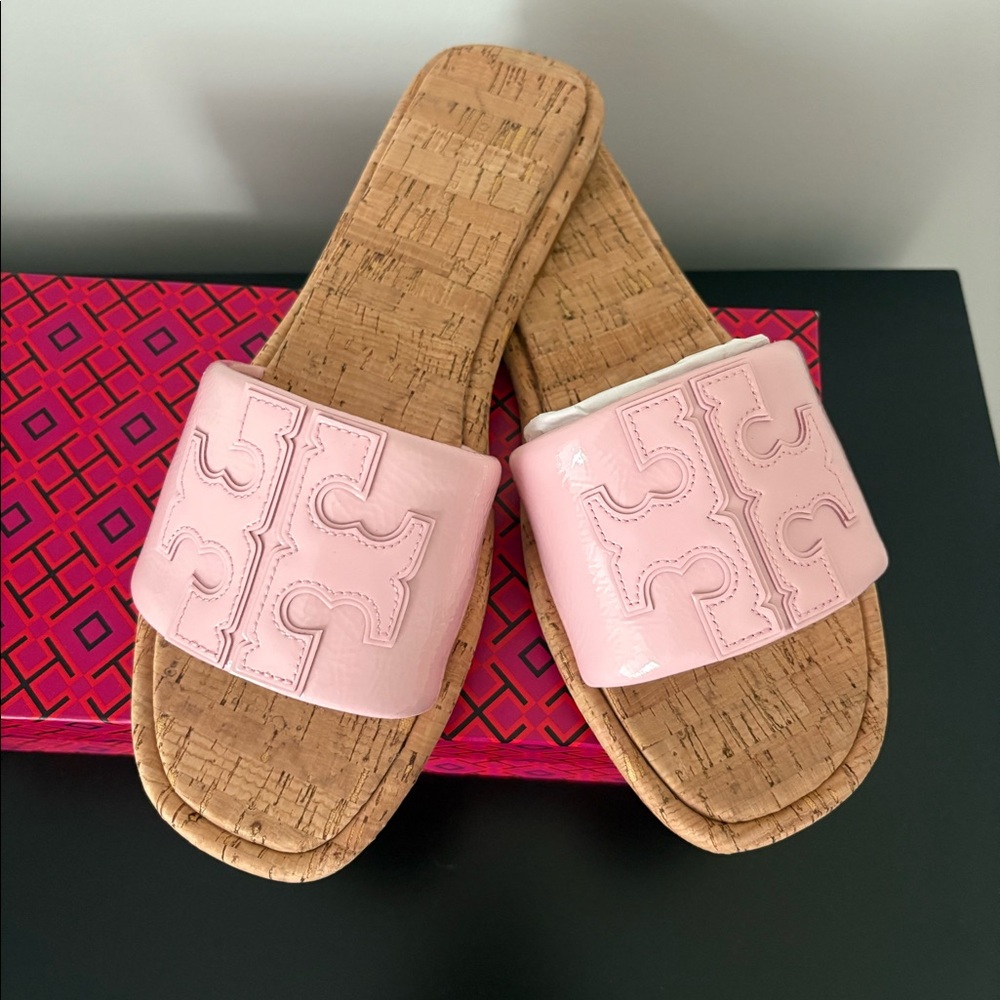 ✨Brand New✨Tory Burch Double T Sport Slide